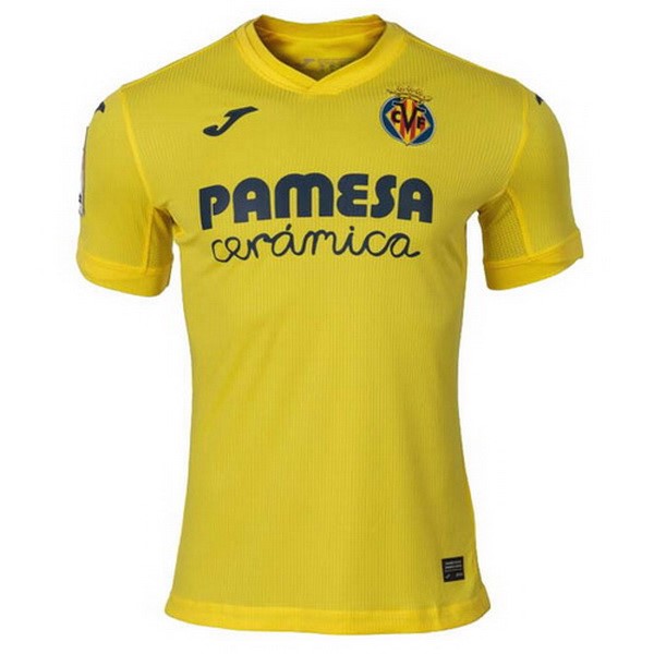 Tailandia Camiseta Villarreal 1ª Kit 2020 2021 Amarillo